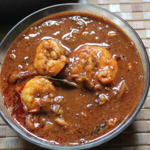 Chettinad Prawn Kuzhambu