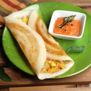 Mixed Veg Masala Dosa