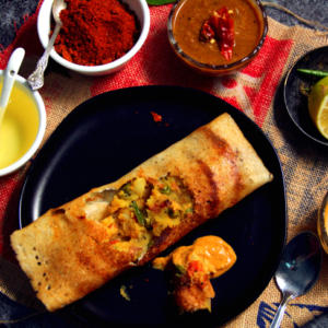 Spicy Masala Dosa